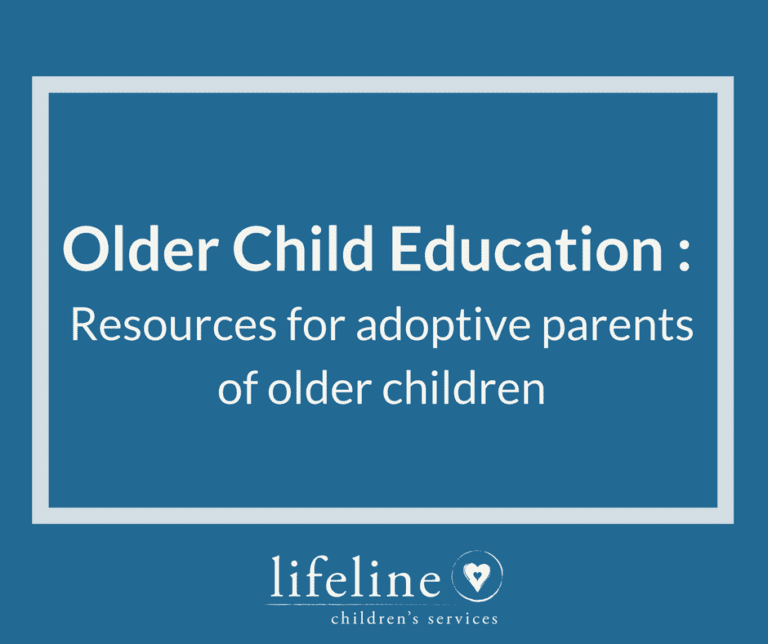 Older Child Education: Resources for Adoptive Parents